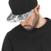 Sun King Snapback blk/wht