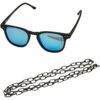 Sunglasses Arthur with Chain black/blue