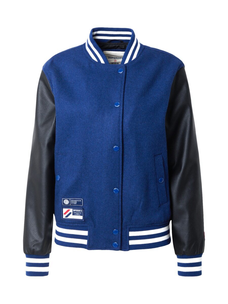 Superdry Átmeneti dzseki  kék / fekete / fehér-hu
