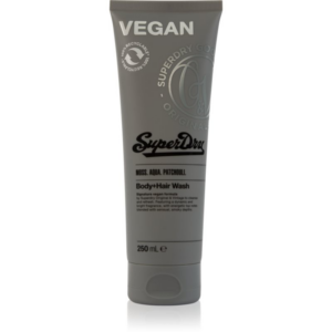 Superdry Moss. Aqua. Patchouli. tusfürdő gél testre és hajra uraknak 250 ml-Ár