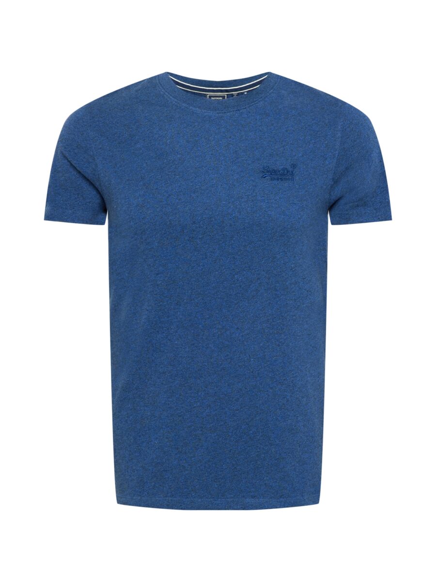 Superdry Póló 'Essential'  sötétkék / kék melír-hu