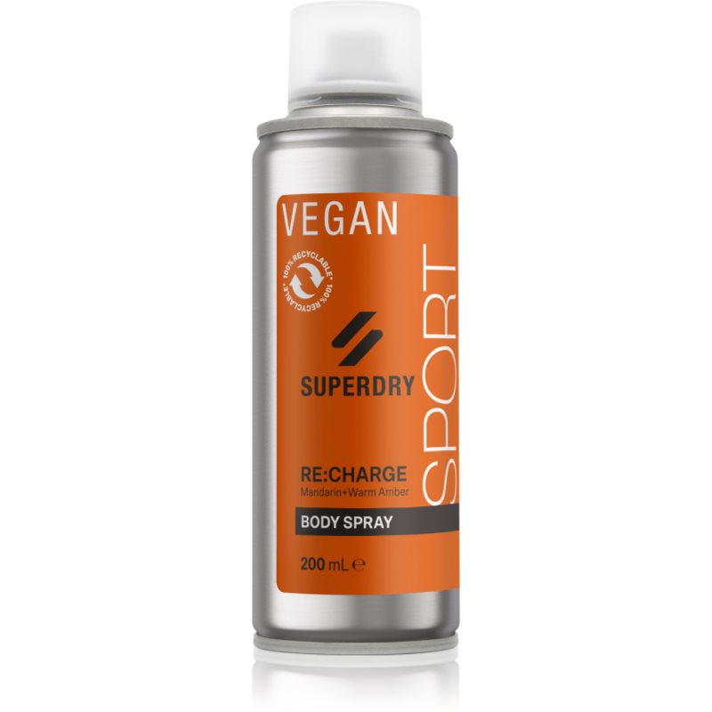 Superdry RE:charge testápoló spray uraknak 200 ml-Ár