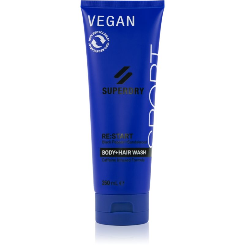 Superdry RE:start tusfürdő gél testre és hajra uraknak 250 ml-Ár