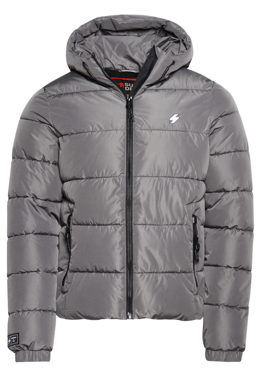 Superdry Téli dzseki  sötétszürke / fehér-Ár