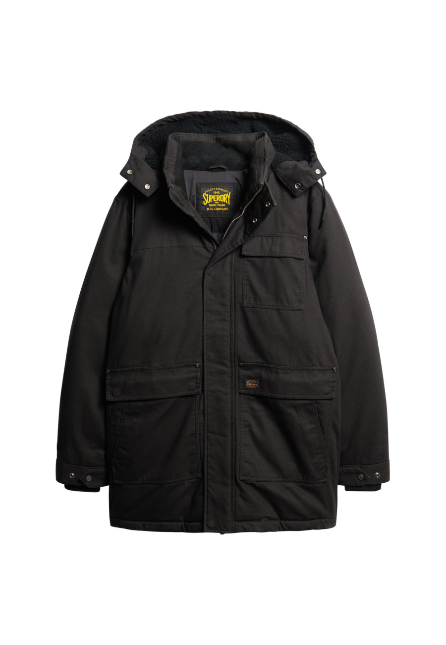 Superdry Téli parka  fekete-Ár