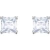 Swarovski Fülbevalók 'Attract'  ezüst / átlátszó