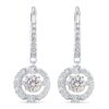 Swarovski Fülbevalók 'Sparkling Dance'  ezüst