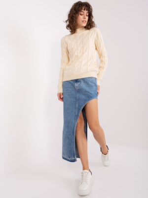 Sweater-AT-SW-2235.00P-light beige Sweater-AT-SW-2235.00P-light beige