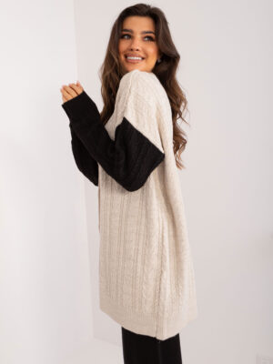 Sweater-BA-SW-0549.32-black-beige Sweater-BA-SW-0549.32-black-beige