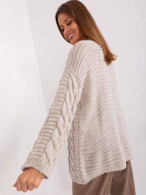 Sweater-BA-SW-8047.92P-beige Sweater-BA-SW-8047.92P-beige