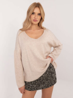 Sweater-DHJ-SW-17690.21-beige Sweater-DHJ-SW-17690.21-beige