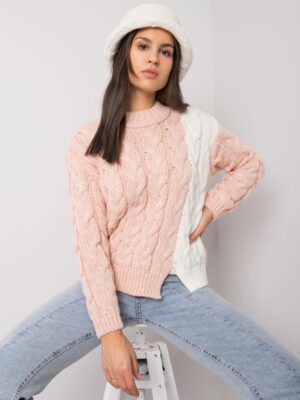 Sweater-TO-SW-77.12-light pink Sweater-TO-SW-77.12-light pink