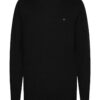 Sweater - TOMMY HILFIGER CORE COTTON-SILK CNECK black