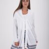 Sweater - TOMMY HILFIGER TILDY OPEN CARDI white