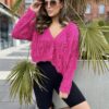 Sweater amaranth By o la la cxp1274.amaranth
