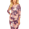 Sweater dress with oriental Numoco pattern