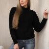 Sweater over the head black