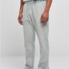 Sweatpants Heavy Terry Garment Dye Slit Summerblue
