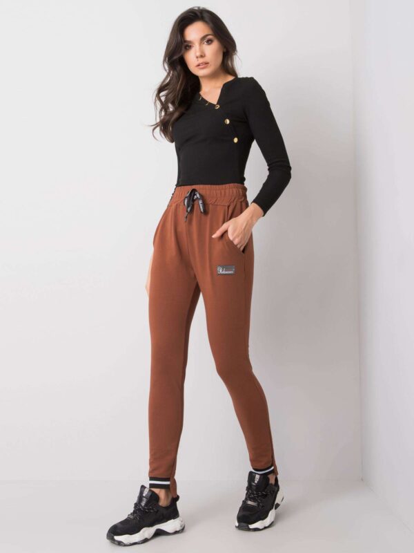 Sweatpants-RV-DR-5773.18X-dark brown