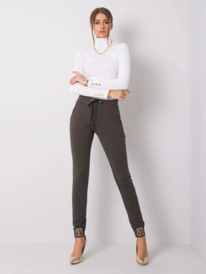 Sweatpants-RV-DR-5980.12-dark khaki