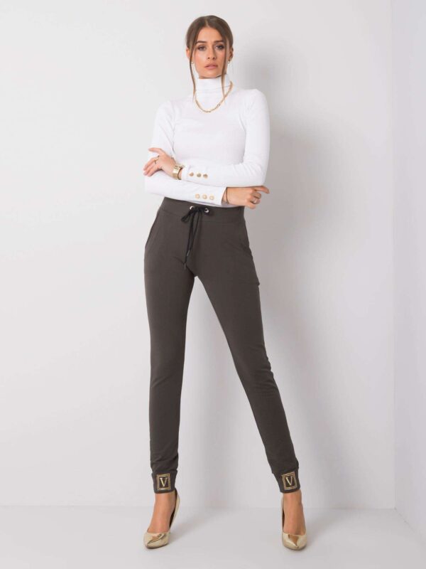 Sweatpants-RV-DR-5980.12-dark khaki