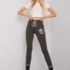 Sweatpants-RV-DR-6650.81P-dark khaki