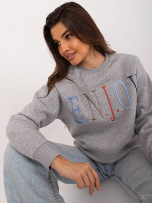 Sweatshirt-D10606BA02565C-grey