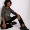 Sweatshirt-DHJ-BL-15658.35-dark khaki