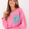 Sweatshirt-DHJ-BL-20322.72-pink