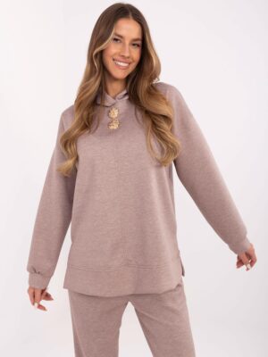 Sweatshirt-DHJ-BL-20510.68-dark beige
