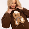 Sweatshirt-DHJ-BL-A8695.65P-brown