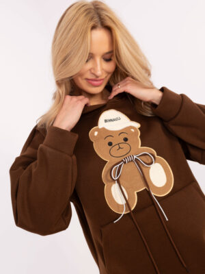 Sweatshirt-DHJ-BL-A8695.65P-brown