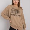 Sweatshirt-EM-BL-536/1U.84P-dark beige