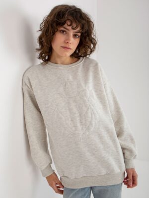 Sweatshirt-EM-BL-617-4.41P-light gray Sweatshirt-EM-BL-617-4.41P-light gray