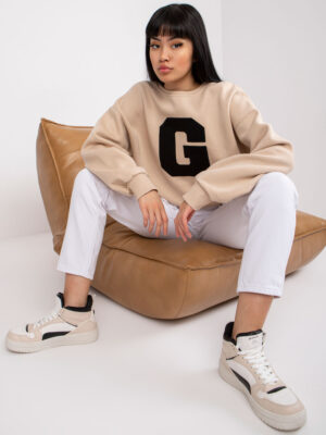 Sweatshirt-EM-BL-617/G11-beige Sweatshirt-EM-BL-617/G11-beige