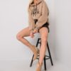 Sweatshirt-EM-BL-651/3.39X-dark beige