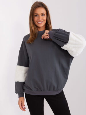 Sweatshirt-FA-BL-8903.26-graphite Sweatshirt-FA-BL-8903.26-graphite