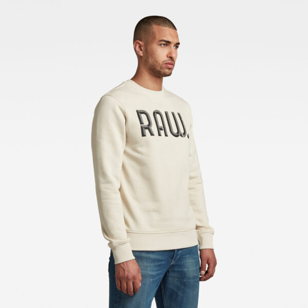 Sweatshirt - G-star RAW Ashor sweat r white
