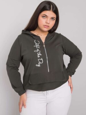 Sweatshirt-RV-BL-7179.27-dark khaki Sweatshirt-RV-BL-7179.27-dark khaki