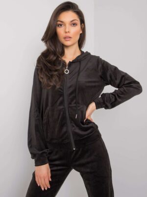 Sweatshirt black Yups cx4286b. R21 Sweatshirt black Yups cx4286b. R21