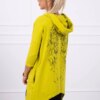 Sweatshirt with kiwi wing print