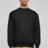 Sweatshirt with neckline black