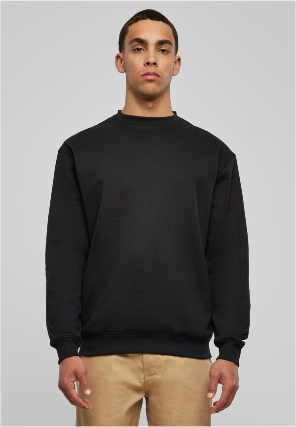 Sweatshirt with neckline black