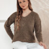 Sweter damski MONAVIA beżowy Dstreet