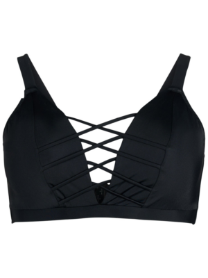 Swim by Zizzi Bikini felső 'SBASIC'  fekete-Ár