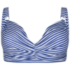 Swim by Zizzi Bikini felső 'STANIA'  kék / fehér-Hungary