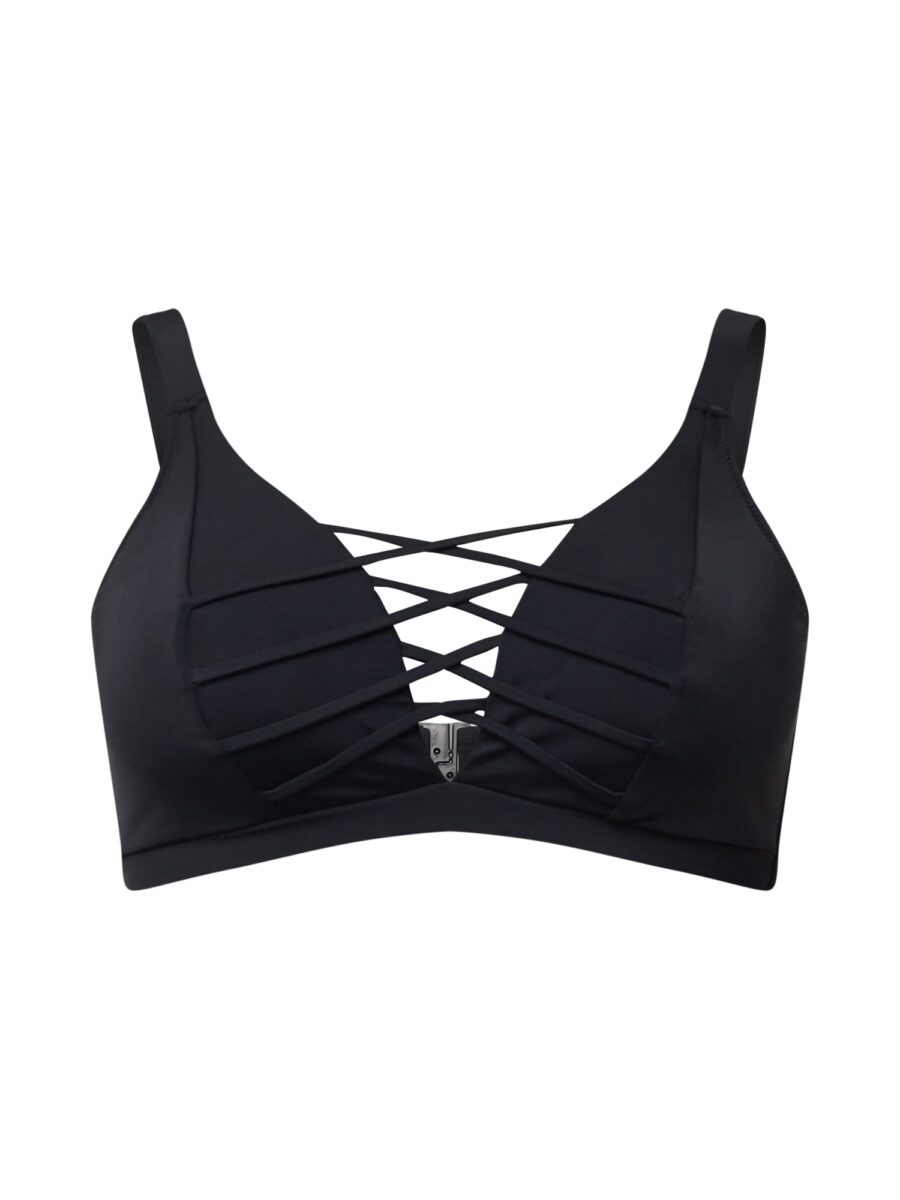 Swim by Zizzi Bikini felső 'Stris'  fekete-hu