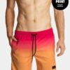 Swim shorts Atlantic KMB-210 S-2XL Water Print pink 043