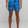 Swimsuit pattern shorts blue flower