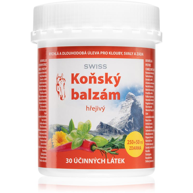 Swiss Horse balm Warm aromatikus masszírozó balzsam 300 ml-Ár